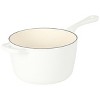Crock-Pot Artisan 3 Quart Enameled Cast Iron Saucepan with Lid - 2 of 4