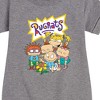 Girls' - Rugrats - Natural Wonder Graphic Short Sleeve Fleece Dress - 2 of 4