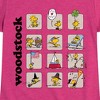Girls' - Peanuts - Woodstock Months Fitted Short Sleeve Graphic T-Shirt - 2 of 4