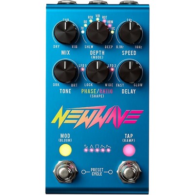 Jackson Audio New Wave Stereo Analog Chorus/Vibrato Effects Pedal Blue