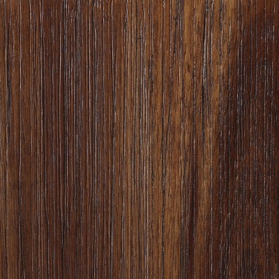 Rustic Chestnut Wire-Brush Reclaimed Wood Rectangular Dining Table