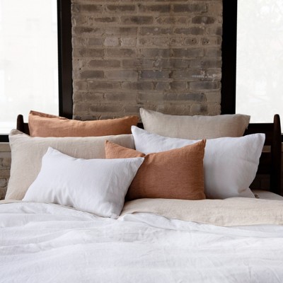 Twin Putty Heather French Linen Sheet Set