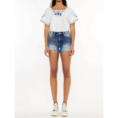 Women's Canyon High Rise Shorts - KanCan