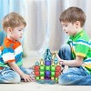 PICASSO-TILES Mini Magnetic Tiles for Kids with Storage Case, STEM Educational Nano Building Blocks Toy for Kids, 41PCS - 2 of 4
