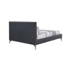 Meridian Furniture,Gallo Vegan Leather Bed - 4 of 4
