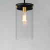 Maxim Lighting Pinn 1 - Light Pendant in  Black/Satin Brass - 3 of 4