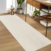 Machine Washable Modern Abstract Area Rug, Non-Slip Soft Velvet Low-Pile Carpet for Living Room, Bedroom, Dining Room, Pet-Friendly - 3 of 4