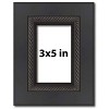 PosterPalooza | Photo Size Traditional Black Picture Frame - UV Acrylic, Foam Board Backing, Hanging Hardware - 2 of 4