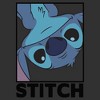 Mens Lilo & Stitch Peekaboo Stitch Portrait Lightweight Hoodie - 2 of 4