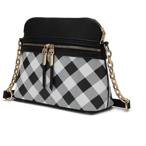 MKF Collection Suki Checkered Crossbody Bag by Mia K - 1 of 4