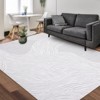 Washable Area Rugs for Living Room, Non Slip Low Pile  Rugs for Bedroom, Foldable Carpet Indoor Non-Shedding Floor Carpet for Office，Multiple size - 4 of 4