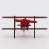 Little & Wood: Woodlet: Medium - Biplane, 3D Wooden Vehicle Puzzle Kit, Ages 6+ - 4 of 4