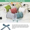Unique Bargains Metallic Velvet Ribbons for Crafts Gift Wrapping 3/8 Inch x 50 Yards 1 Pc - 4 of 4