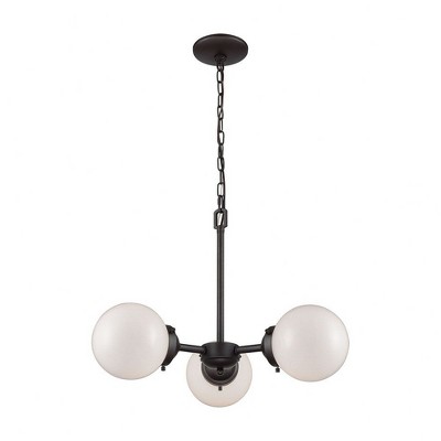 Thomas Lighting Beckett 3 - Light Chandelier in  Oil Rubbed Bronze