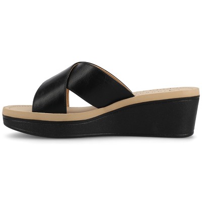 Journee Women's Biara Platform Wedge Sandals - image 2