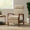 Lyngins Modern Wood Hand Recliner Chair with High Back & Footrest,Accent Club Chair for Living Room,Bedroom - 3 of 4