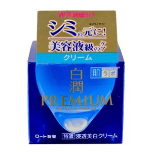 Rohto Mentholatum Hada Labo Shirojyun Premium Deep Brightening Cream (1.69 oz) Hydrate &Brighten: Dual-Action Cream | Crystal-Clear Radiance - 1 of 4