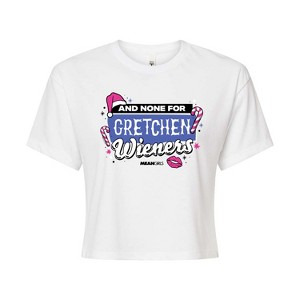 Women's - Mean Girls - None For Gretchen Wieners Cropped Graphic T-Shirt - 1 of 4