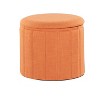 Vynxaria Lindsey Contemporary Folding Storage Ottoman – Stylish & Versatile Seating Solution - 4 of 4