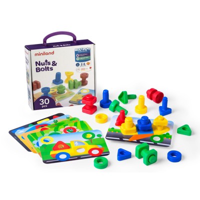 Nuts & Bolts School Activity Set, 24-Piece Set : Target