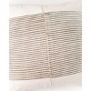 Slickblue Handwoven Cotton Throw Pillow with Insert, Ribbed Accent Cover, Square Cushion, 18x18 or 20x20, 3 Color Option - 4 of 4