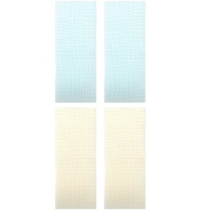 REGALWOVEN Solid Waffle Cotton Bathroom Hand Towels 4 Pack - 1 of 4