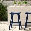 WestinTrends Outdoor Patio Adirondack Counter Height Stool Chair - 2 of 4