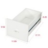 INFURNIC Decorative Bookshelf 70.87" H Tall Storage Cabinet with 4 Shelves and 3 Drawers Modern Bookcase, White, 19.69"*11.81"*70.87" - 2 of 4