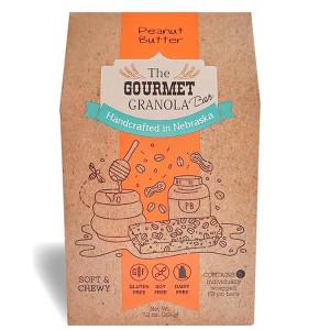 The Gourmet Granola Peanut Butter Granola Bars - Pack of 6 - 1 of 4