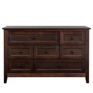 Bella Depot Solid Wood 7-Drawer Dresser - 1 of 4
