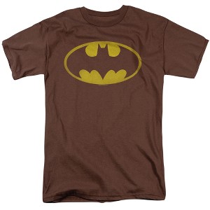 Men's Batman Washed Bat Logo T-Shirt - 1 of 4