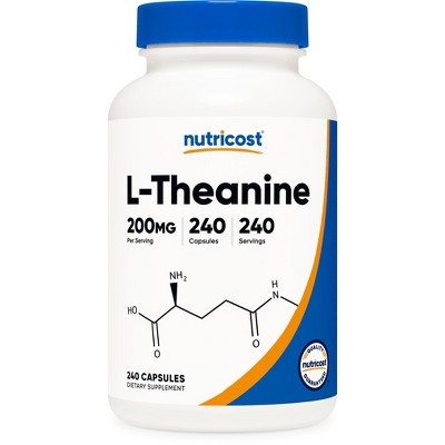 Nutricost L-Theanine Capsules (200 MG) (240 Capsules)