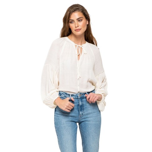 Cap sleeve hotsell peasant top