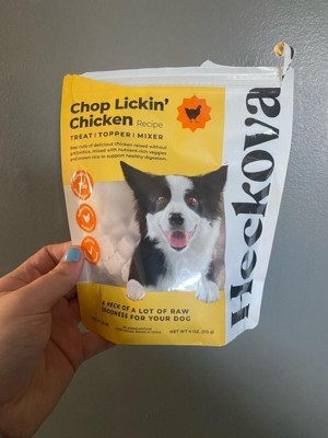 Heckova Freeze dried Raw Chop Lickin Chicken Flavor Recipe