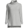 Lands' End Women's Long Sleeve Waffle Cowl Neck Tunic - 3 of 4