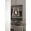 Progress Lighting Clarion 1-Light Pendant, Steel, Satin Brass, Clear Glass Shade - 3 of 4