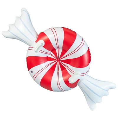 SnowCandy 42" Peppermint Snow Tube