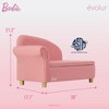 Barbie by Evolur Dream In Pink Chaise Lounge - 3 of 4