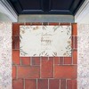 Stupell Industries Our Happy Place Floral Welcome Printed Outdoor Door Mat, design by Andrea Jasid Grassi, 18"x30" - 3 of 4