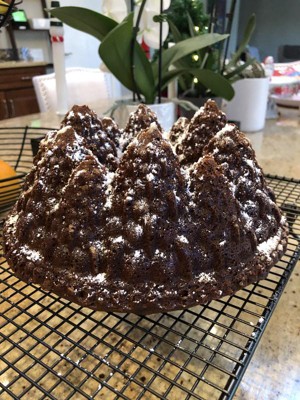 Chocolate Bundt Cake Recipe Pine Forest NordicWare Pan - Crafting