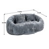 CAVINAS High Back Bean Bag Chair for Adults and Kids, Durable Comfort Bean Bag Sofa, Indoor & Outdoor - 2 of 4