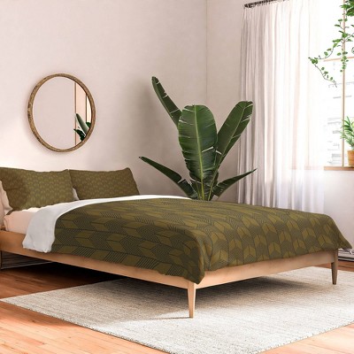 Long Arrow Cotton Comforter & Sham Set - Deny Designs