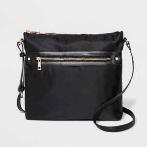 Nylon Crossbody Bag - A New Day Black, Women