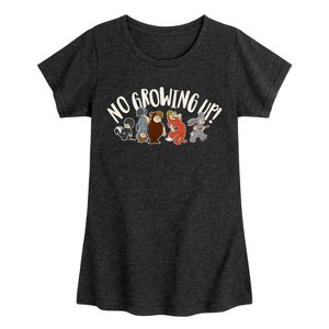 Girls' - Disney - Peter Pan Fitted Short Sleeve Graphic T-Shirt - 1 of 4