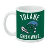 Tulane University Green Wave Ceramic Coffee Mug Novelty Gift Mugs for Coffee Tea and Hot Drinks 11oz White - 3 of 4