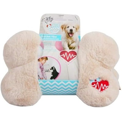 ALL FOR PAWS Puppy Heartbeating Pillow Dog Crate Training Snuggle Toys Dog Pillow Sleep Aid Plush Toy, Stress Relief and Comfort New Puppy