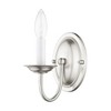 Livex Lighting Home Basics 1 - Light Wall Light in  Brushed Nickel - 2 of 2