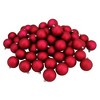 Northlight Shatterproof Matte Christmas Ball Ornaments 2.5" (60mm) - Magenta Pink - 60ct - 3 of 3