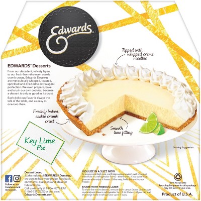 Edwards Frozen Key Lime Pie - 36oz