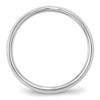 Black Bow Jewelry 2.5mm 14K White or Yellow Gold Knife Edge Comfort Fit Band - 2 of 4